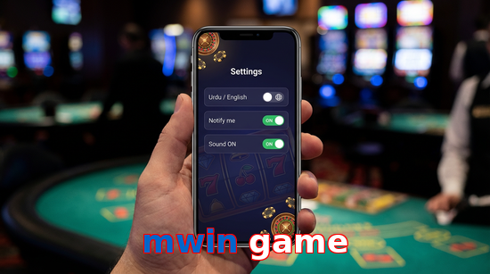 Game list for Mwin Game app section