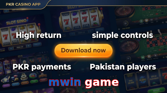 Main screen of Mwin Game gamedownload page for PK players