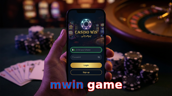 Main screen of Mwin Game login page for PK players